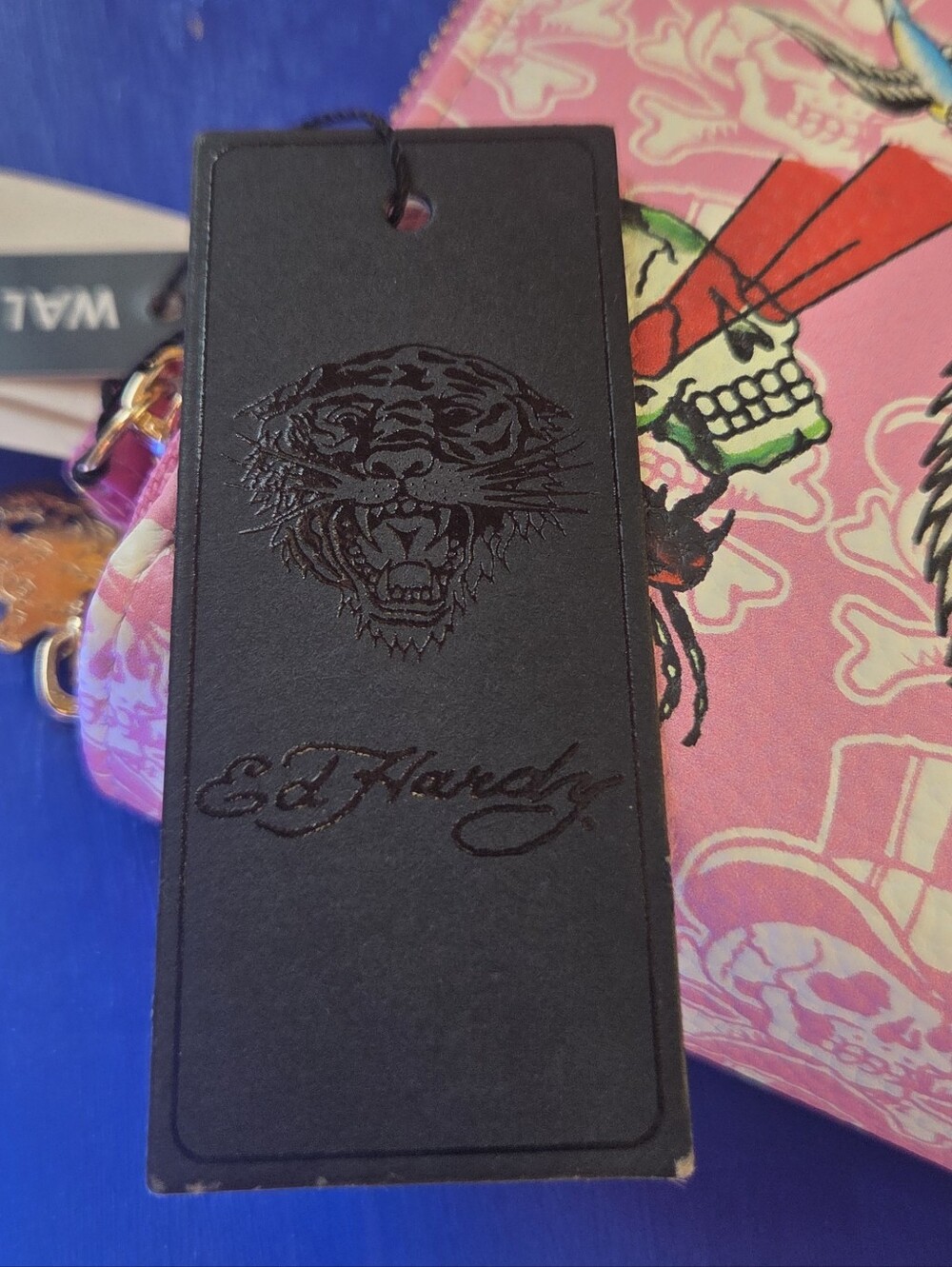Ed Hardy Pink Tiger Wristlet Wallet NWT - Picture 4 of 10